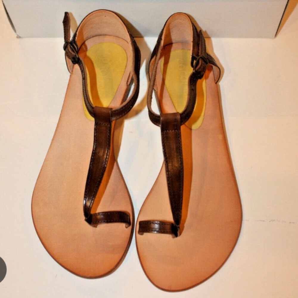 Cocobelle VERO CUOIO Made in Italy Leather Sandals size 39 - Picture 2 of 4